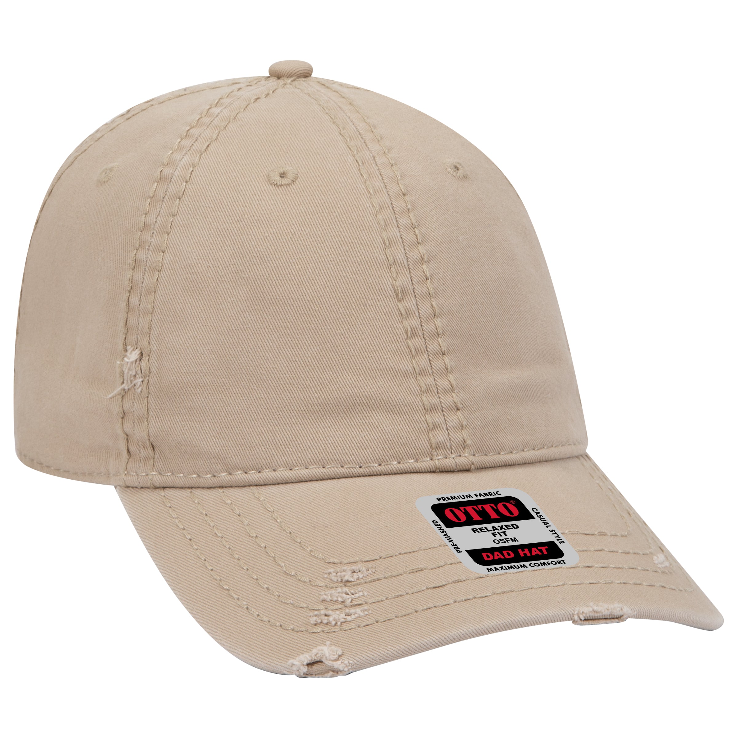 OTTO CAP® 6 Panel Low Profile Dad Hat