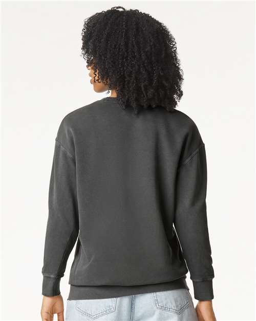 Comfort Colors Unisex Garment-Dyed Lightweight Fleece Crewneck Sweatshirt 1466