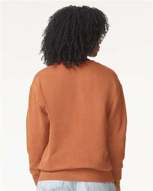 Comfort Colors Unisex Garment-Dyed Lightweight Fleece Crewneck Sweatshirt 1466