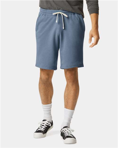 Unisex Garment-Dyed Lightweight Fleece Sweat Shorts