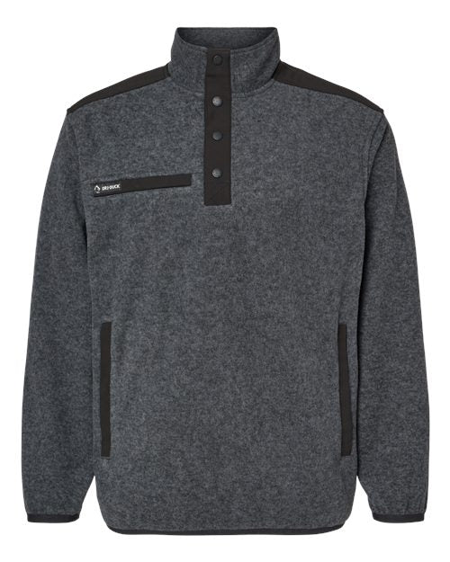 DRI DUCK Men's Ranger Melange Fleece Pullover 7353