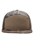 Richardson Printed Seven-Panel Trucker Cap 168P