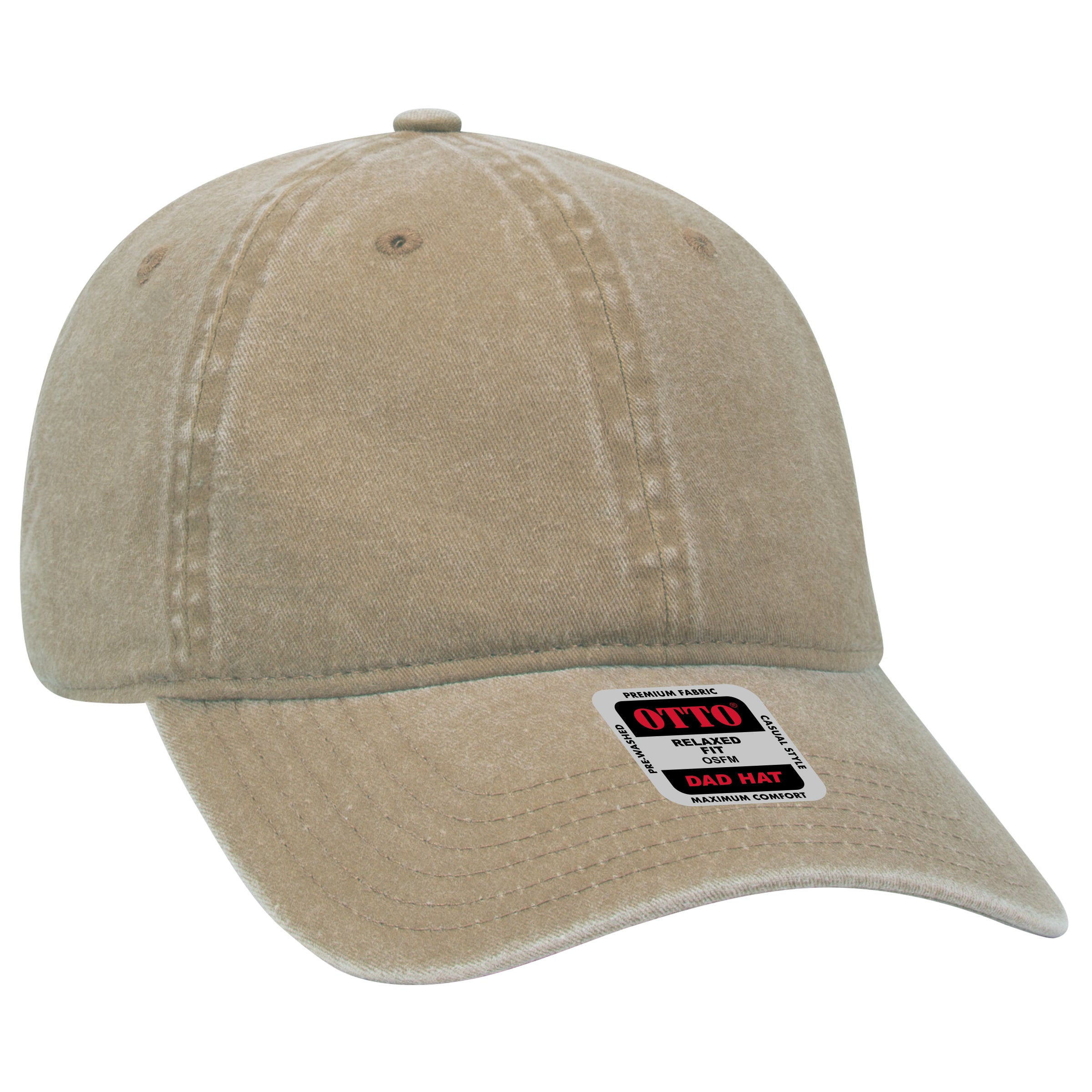 OTTO CAP® 6 Panel Low Profile Dad Hat