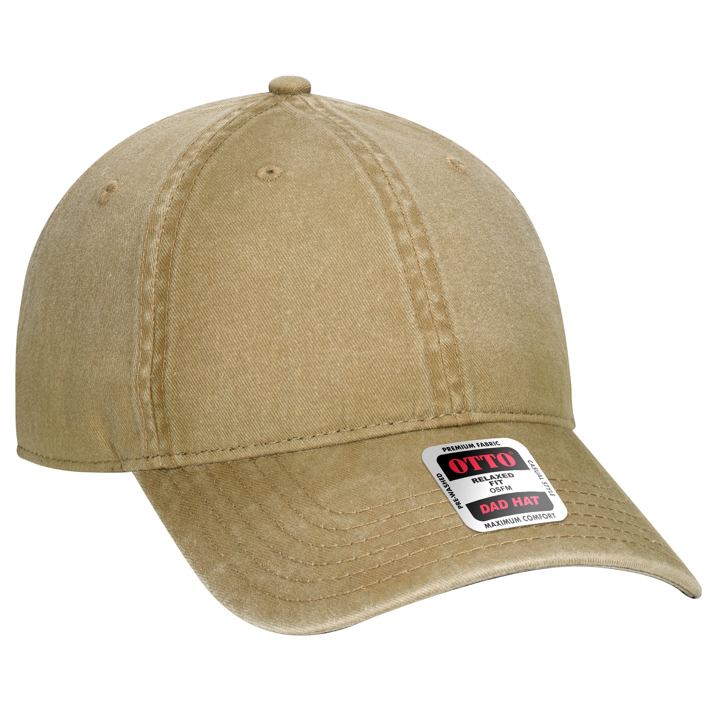 OTTO CAP 6 Panel Low Profile Dad Hat