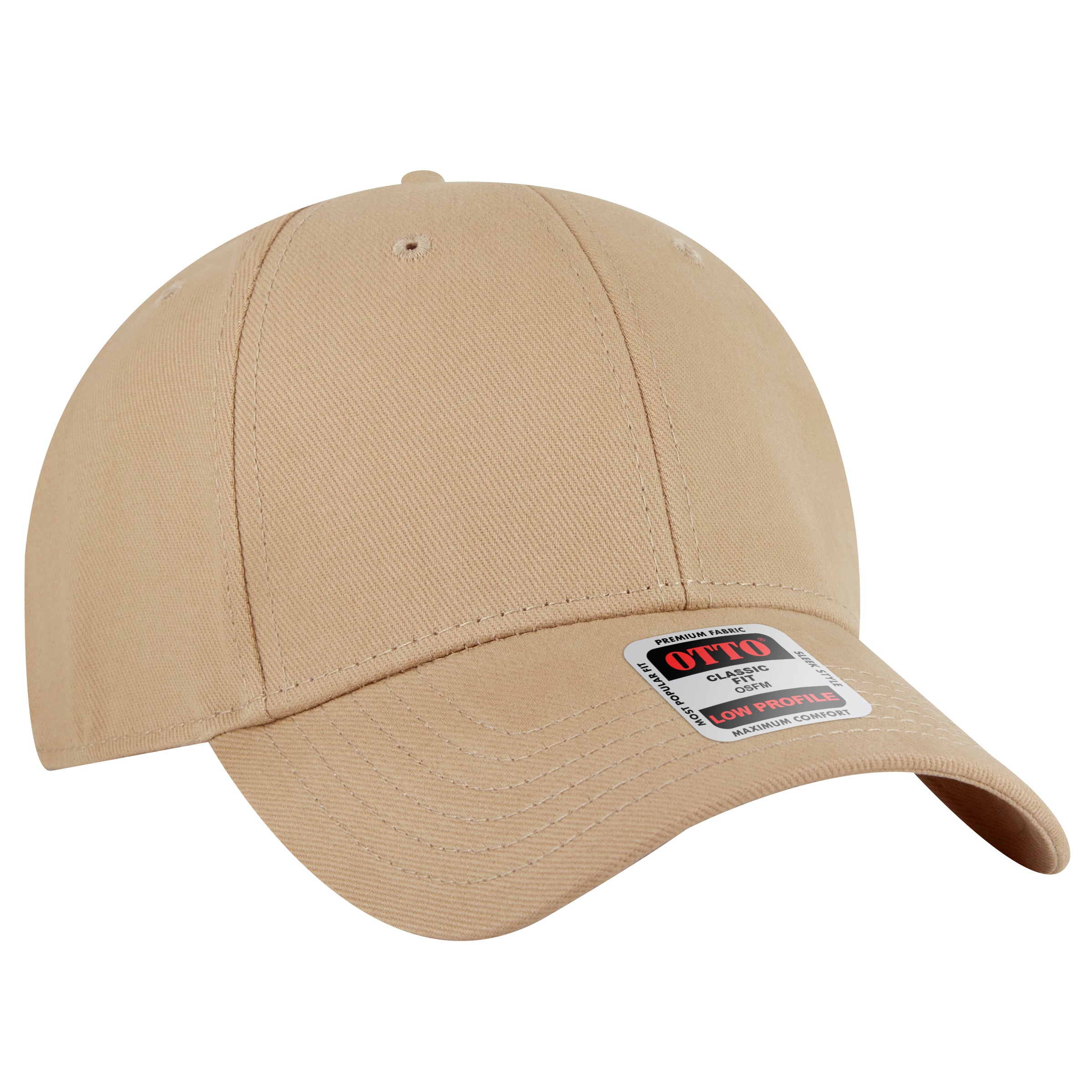 OTTO CAP® 6 Panel Low Profile Baseball Cap