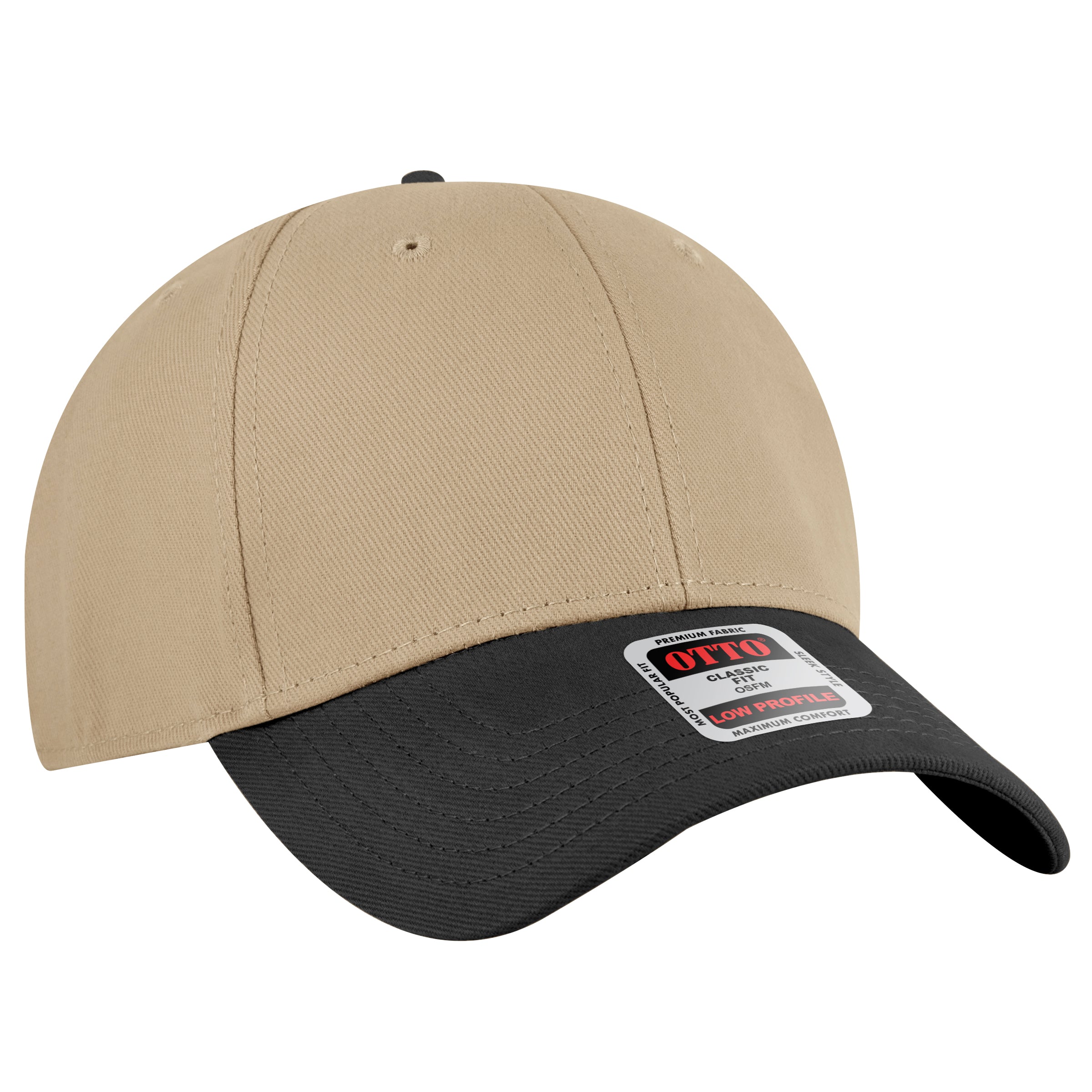 OTTO CAP® 6 Panel Low Profile Baseball Cap