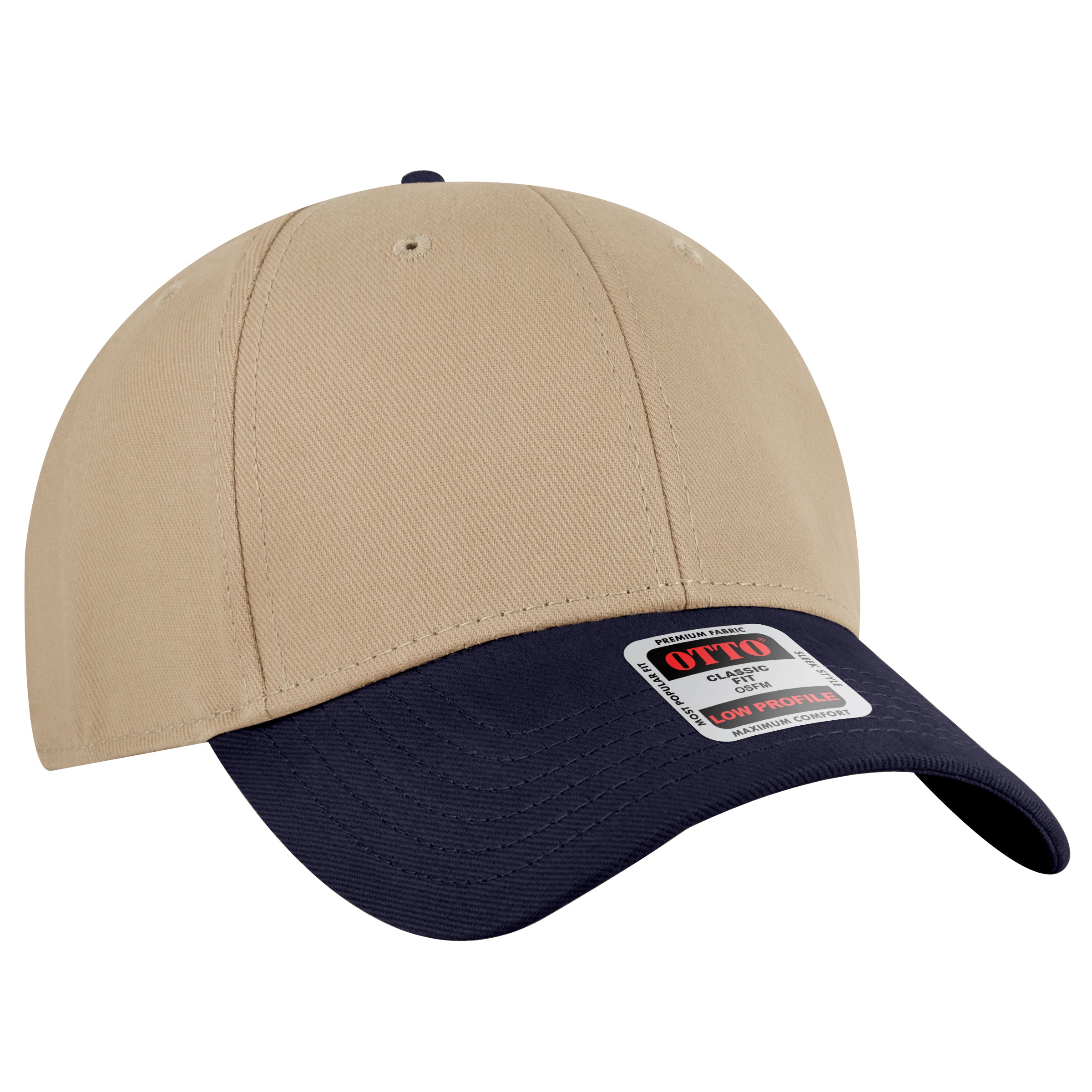 OTTO CAP® 6 Panel Low Profile Baseball Cap