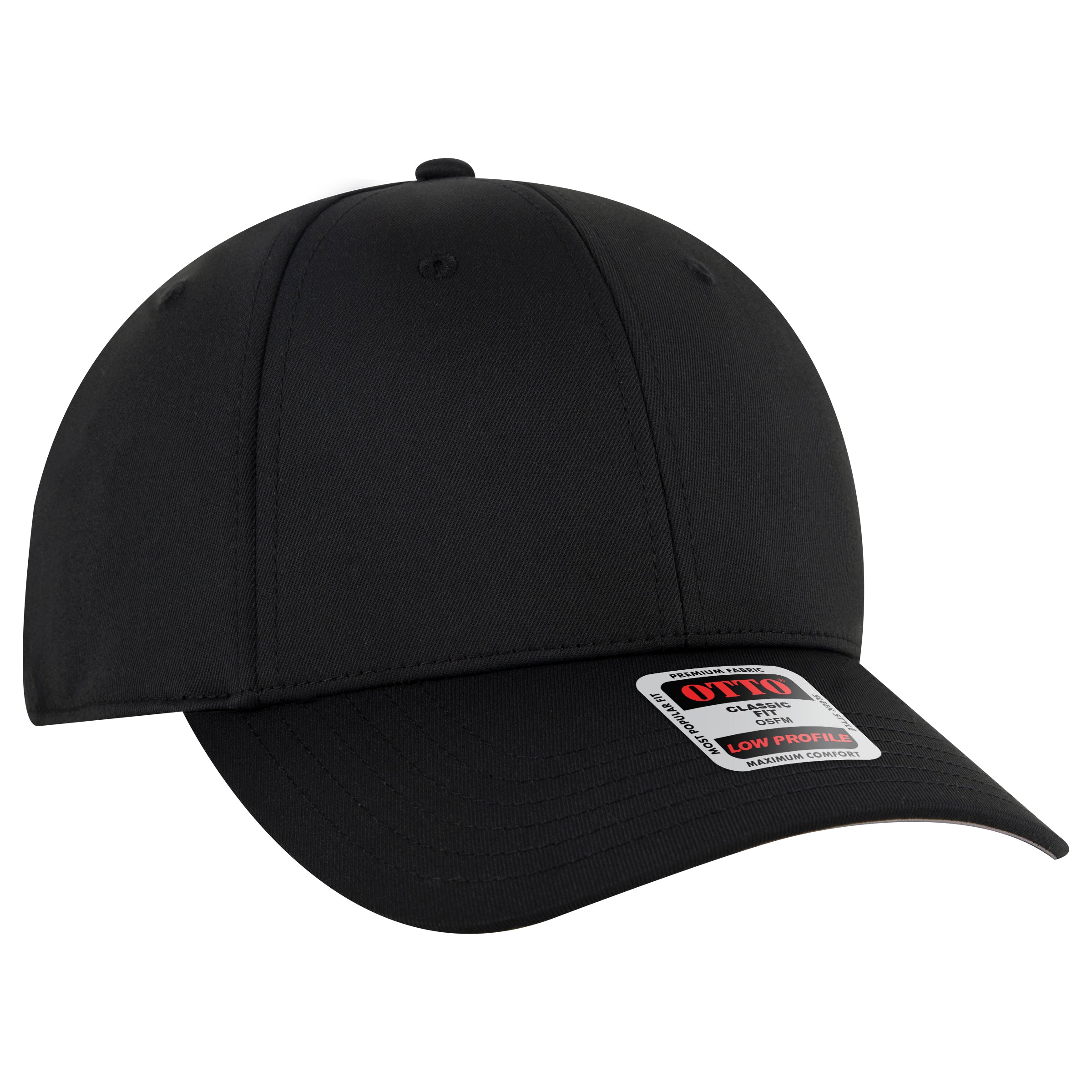 OTTO CAP® 6 Panel Low Profile Baseball Cap