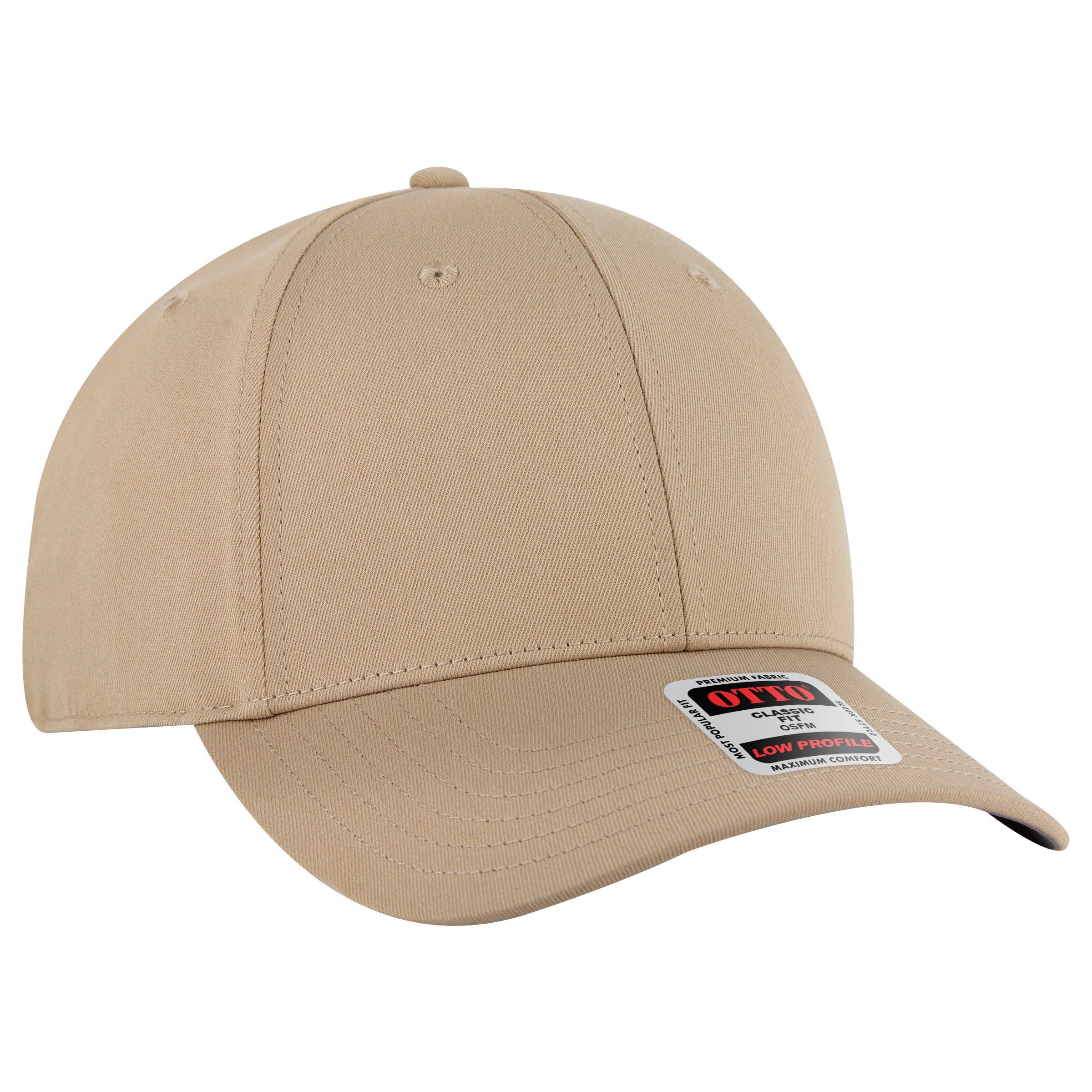 OTTO CAP® 6 Panel Low Profile Baseball Cap