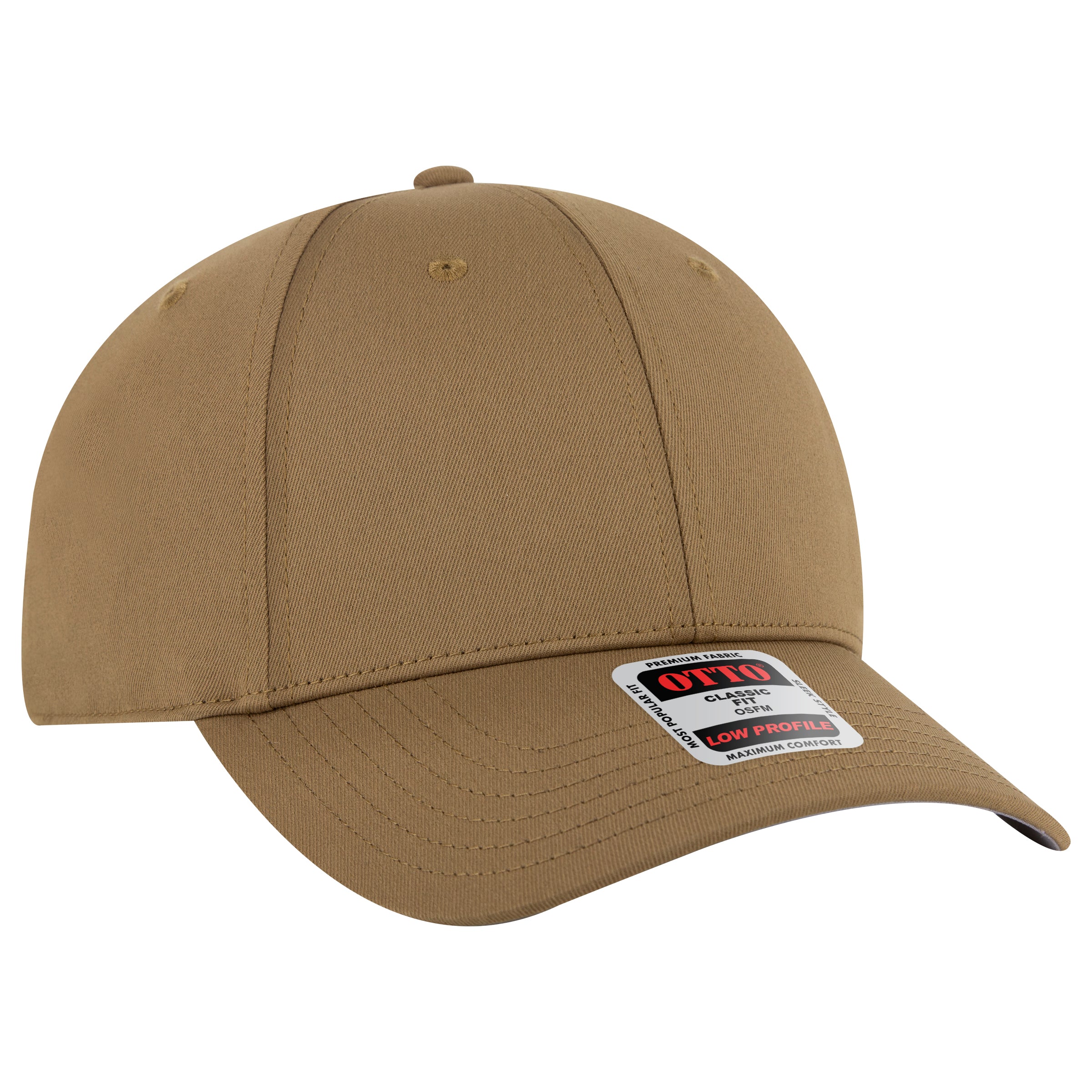 OTTO CAP® 6 Panel Low Profile Baseball Cap