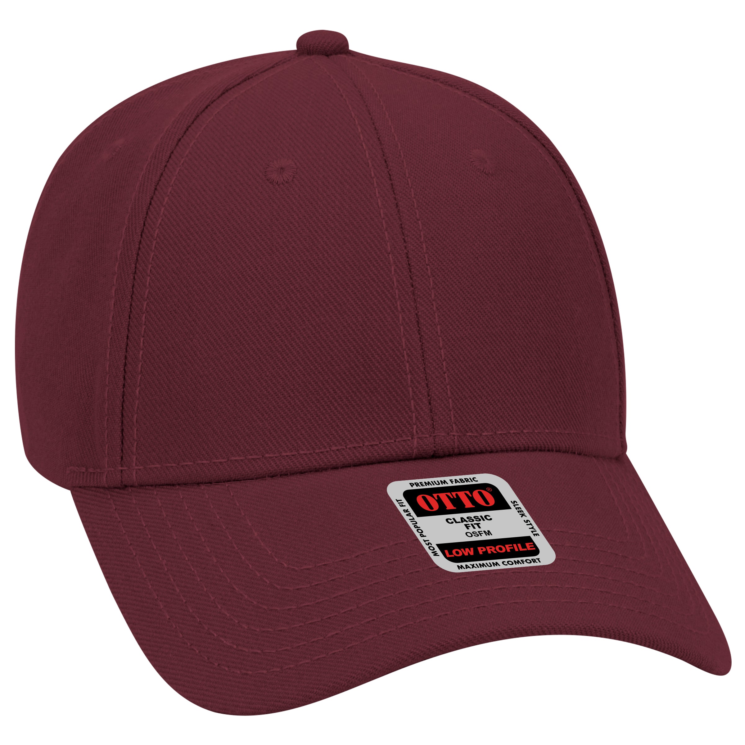 OTTO CAP® 6 Panel Low Profile Baseball Cap