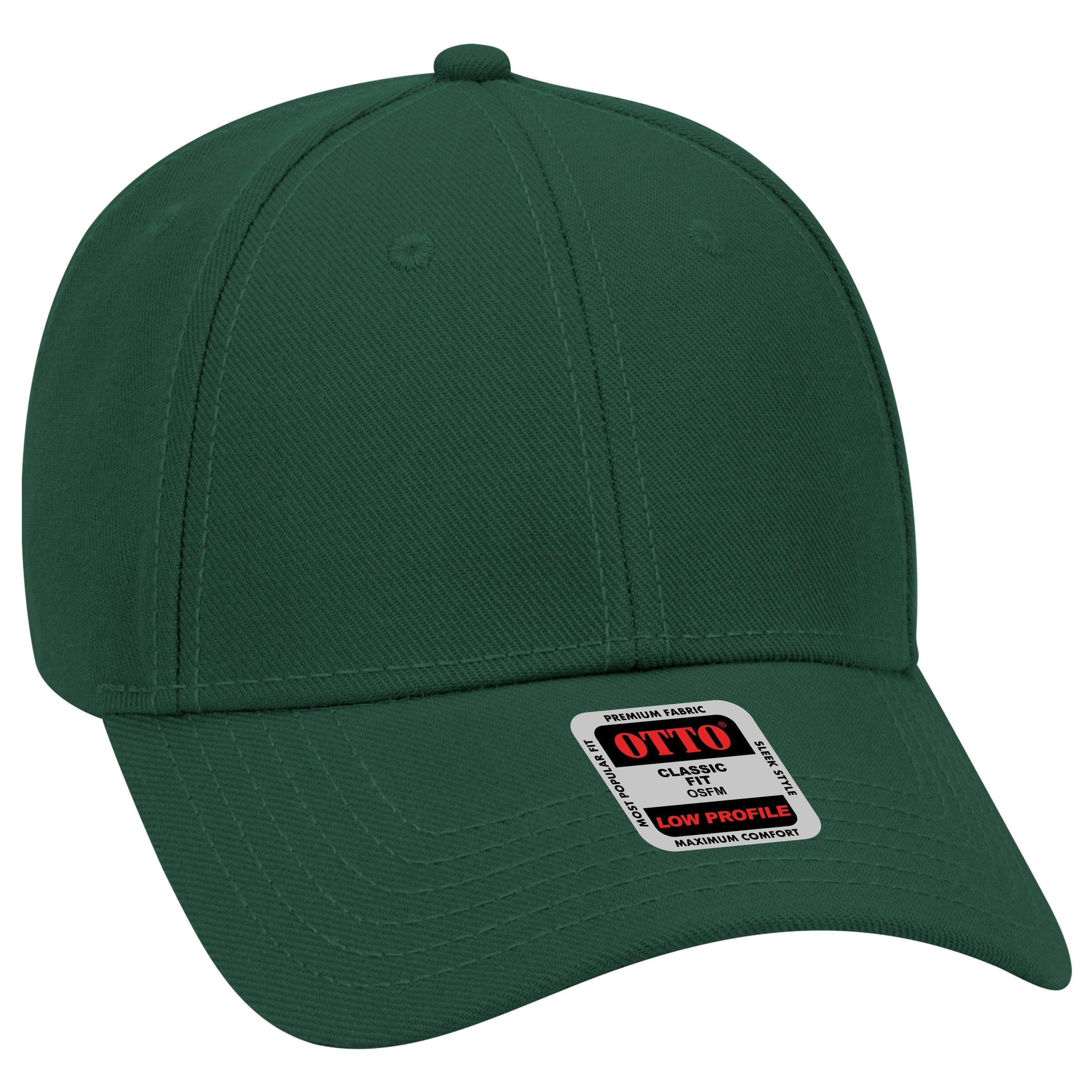 OTTO CAP® 6 Panel Low Profile Baseball Cap