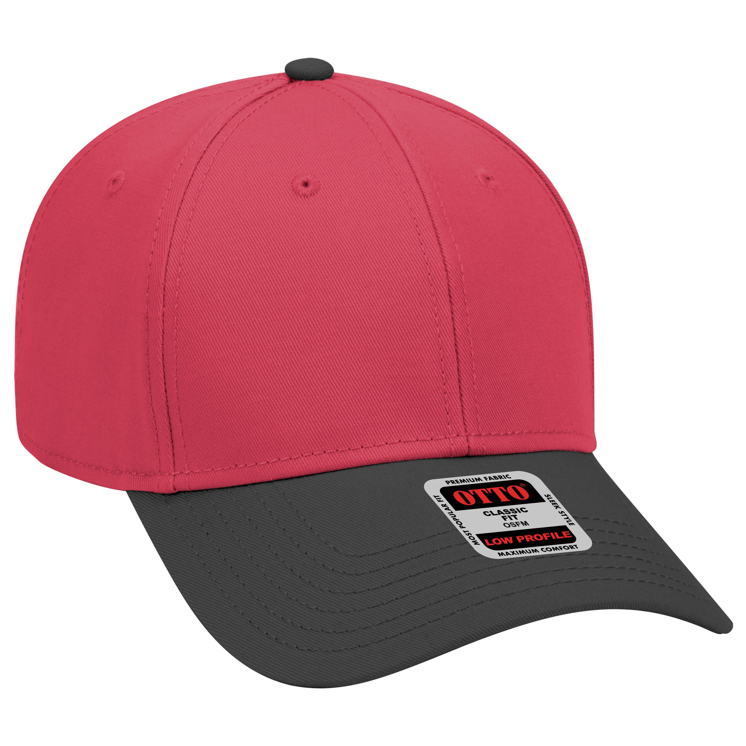 OTTO CAP® 6 Panel Low Profile Baseball Cap