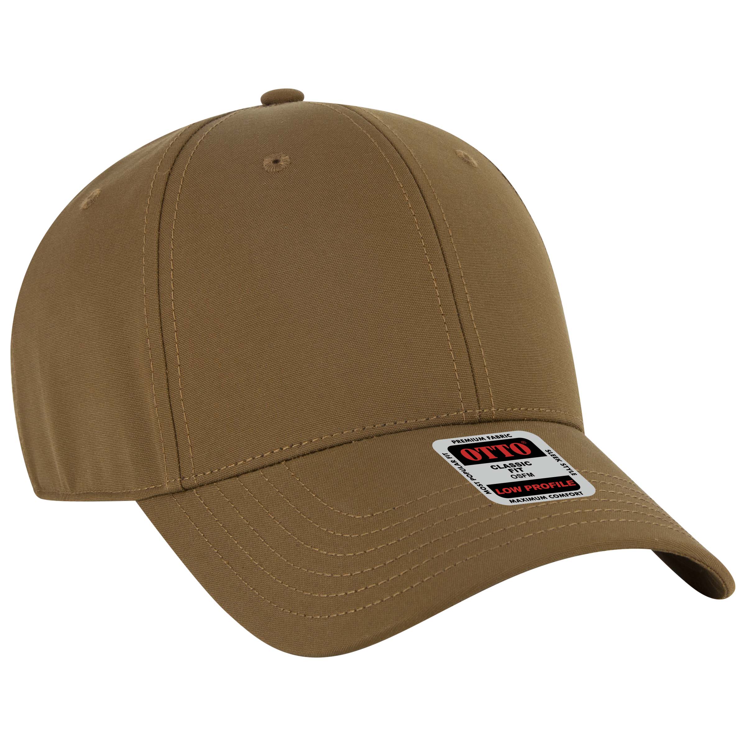 OTTO CAP® 6 Panel Low Profile Baseball Cap