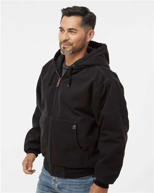 DRI DUCK Men's Cheyenne Boulder Cloth™ Hooded Jacket with Tricot Quilt Lining 5020