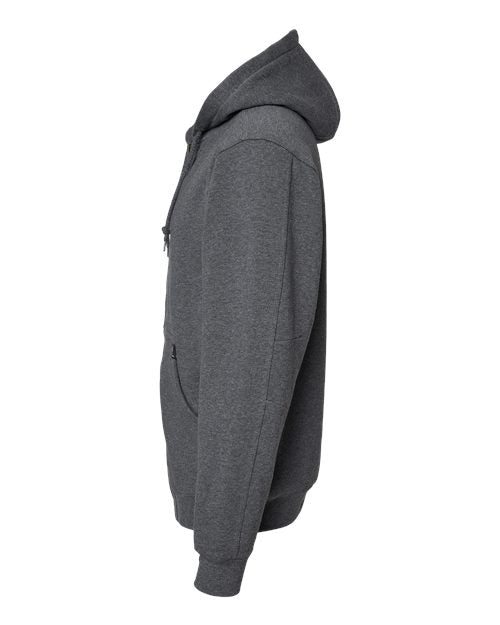 DRI DUCK Men's Crossfire Heavyweight Power Fleece Hooded Jacket with Thermal Lining 7033