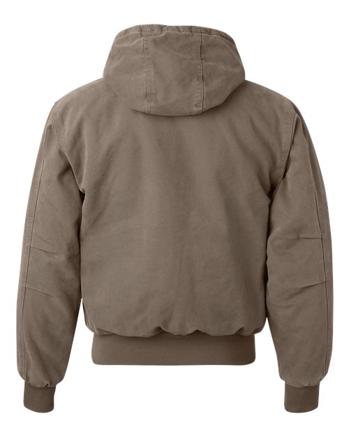 DRI DUCK Men's Tall Cheyenne Boulder Cloth™ Hooded Jacket with Tricot Quilt Lining 5020T