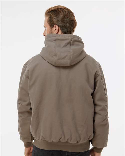 DRI DUCK Men's Tall Cheyenne Boulder Cloth™ Hooded Jacket with Tricot Quilt Lining 5020T