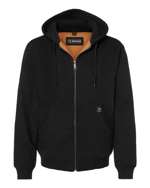 DRI DUCK Men's Tall Crossfire Heavyweight Power Fleece Hooded Jacket with Thermal Lining 7033T