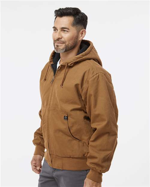 DRI DUCK Men's Cheyenne Boulder Cloth™ Hooded Jacket with Tricot Quilt Lining 5020