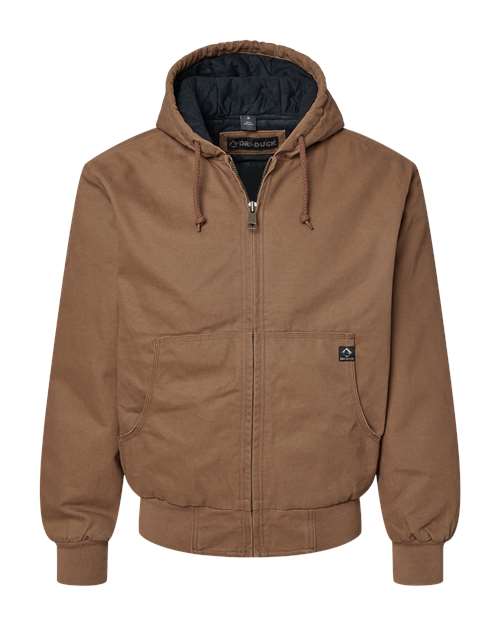 DRI DUCK Men's Cheyenne Boulder Cloth™ Hooded Jacket with Tricot Quilt Lining 5020