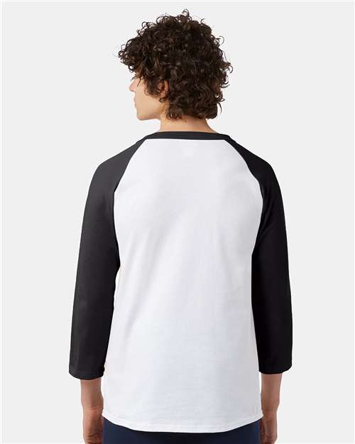 Champion Unisex Raglan Sleeve Baseball T-Shirt T137