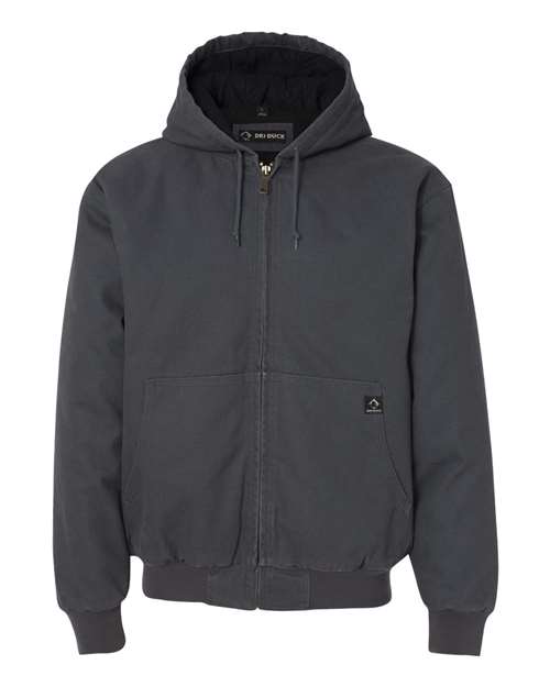 DRI DUCK Men's Tall Cheyenne Boulder Cloth™ Hooded Jacket with Tricot Quilt Lining 5020T