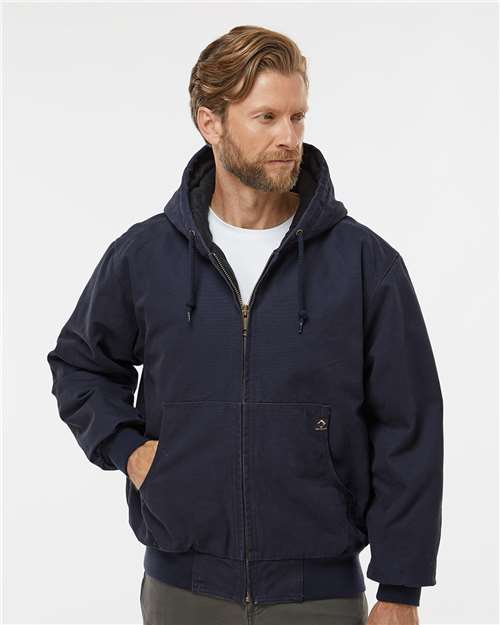 DRI DUCK Men's Tall Cheyenne Boulder Cloth™ Hooded Jacket with Tricot Quilt Lining 5020T