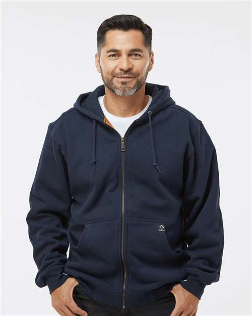 DRI DUCK Men's Crossfire Heavyweight Power Fleece Hooded Jacket with Thermal Lining 7033