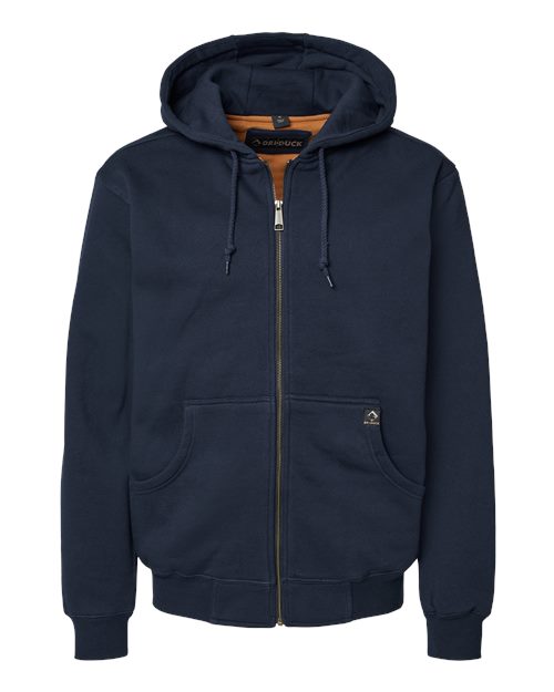 DRI DUCK Men's Tall Crossfire Heavyweight Power Fleece Hooded Jacket with Thermal Lining 7033T