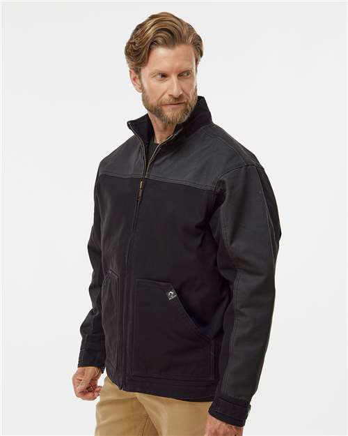 DRI DUCK Men's Tall Horizon Two-Tone Boulder Cloth™ Canvas Jacket 5089T