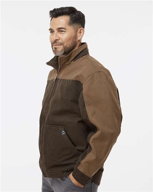 DRI DUCK Men's Tall Horizon Two-Tone Boulder Cloth™ Canvas Jacket 5089T
