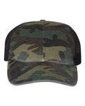 Richardson Garment Washed Printed Trucker Cap 111P
