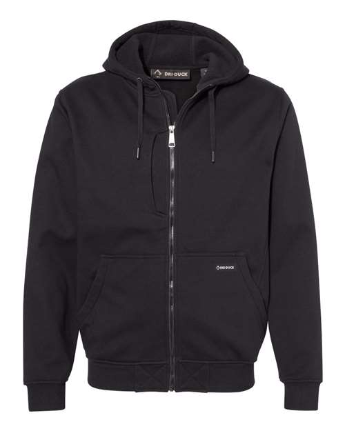 DRI DUCK Men's Bateman Bonded Power Fleece 2.0 Full-Zip Jacket 7040