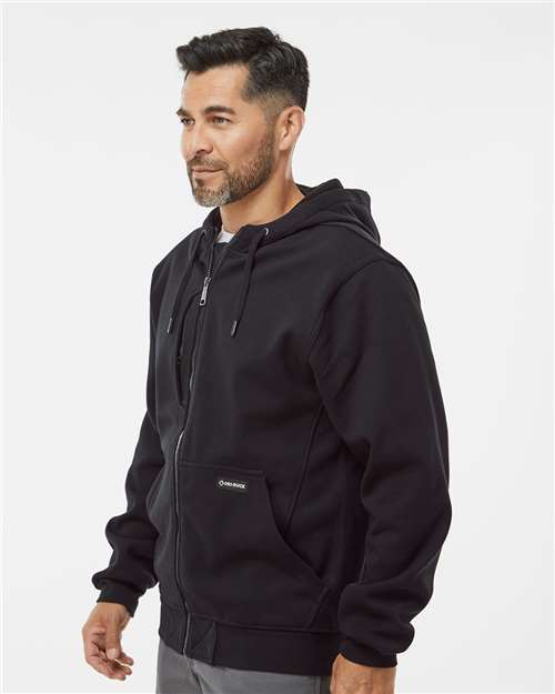 DRI DUCK Men's Bateman Bonded Power Fleece 2.0 Full-Zip Jacket 7040