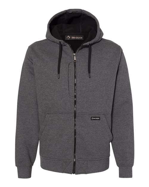 DRI DUCK Men's Bateman Bonded Power Fleece 2.0 Full-Zip Jacket 7040