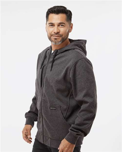 DRI DUCK Men's Bateman Bonded Power Fleece 2.0 Full-Zip Jacket 7040