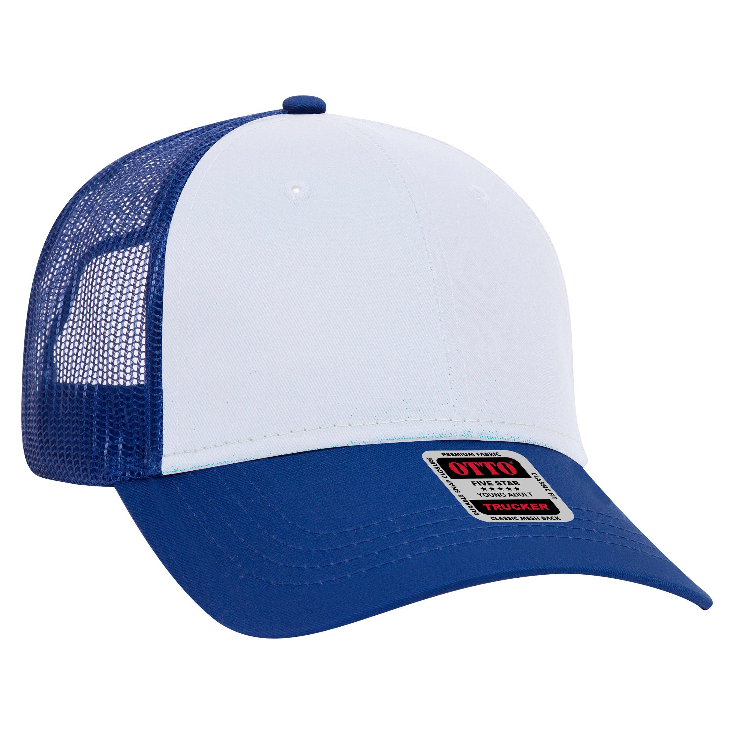 OTTO CAP® 6 Panel Low Profile Mesh Back Trucker Hat