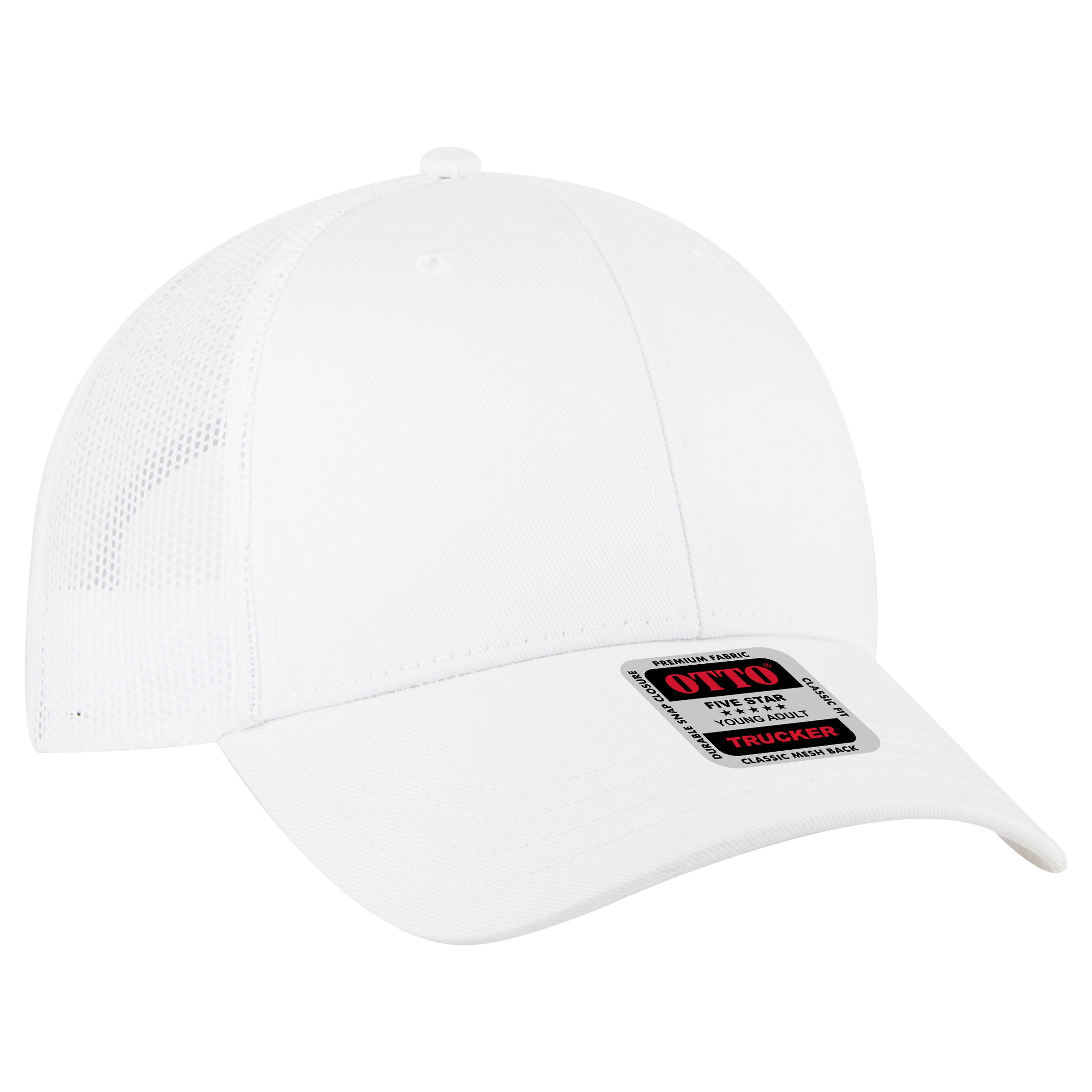 OTTO CAP® 6 Panel Low Profile Mesh Back Trucker Hat