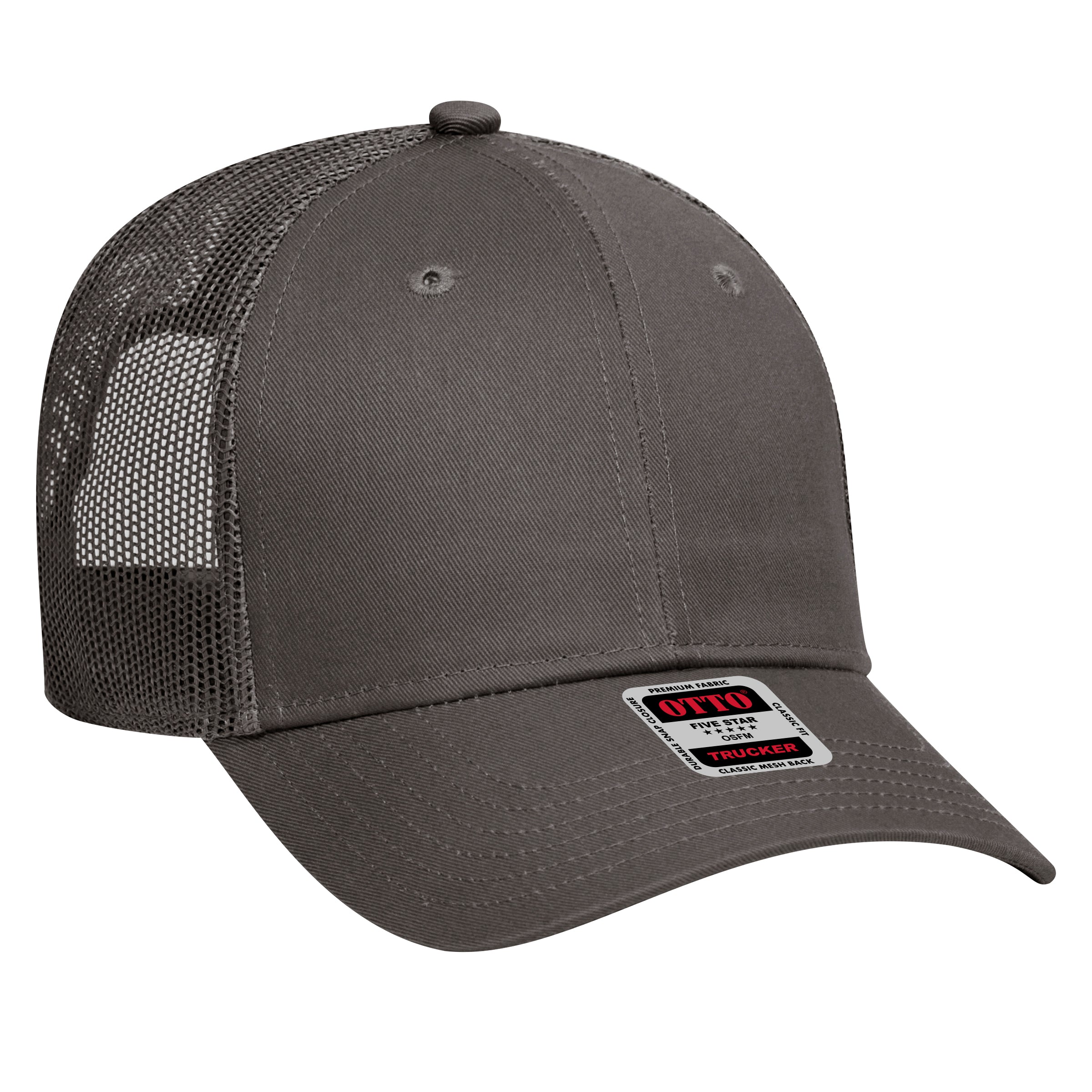 OTTO CAP® 6 Panel Low Profile Mesh Back Trucker Hat