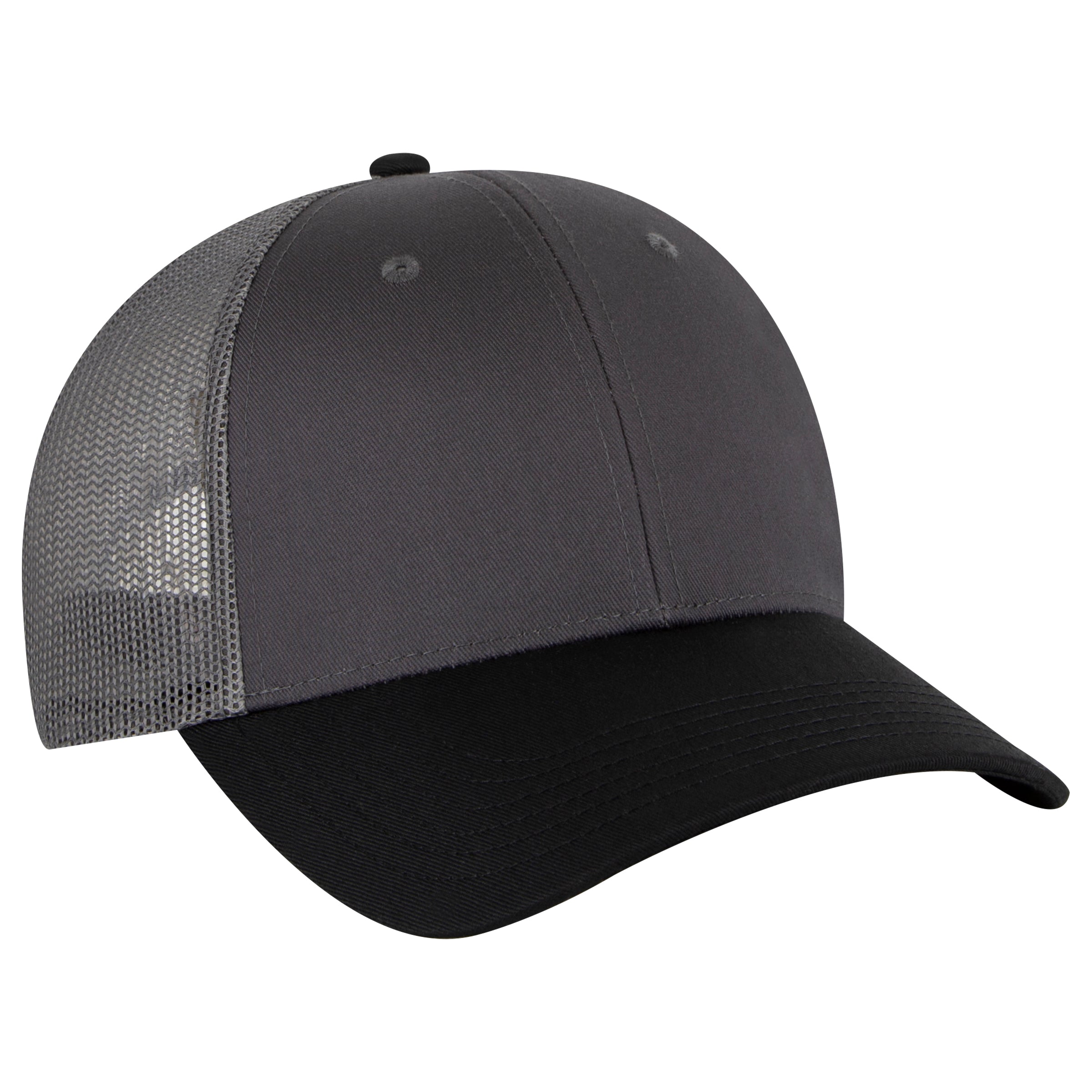 OTTO CAP® 6 Panel Low Profile Mesh Back Trucker Hat