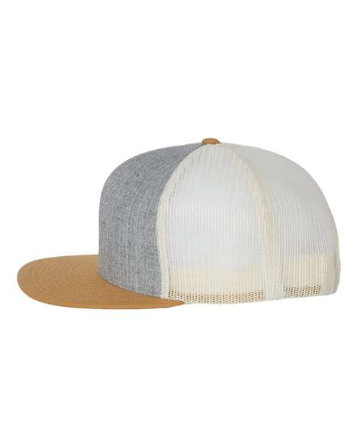 Richardson Wool Blend Flat Bill Trucker Cap 511